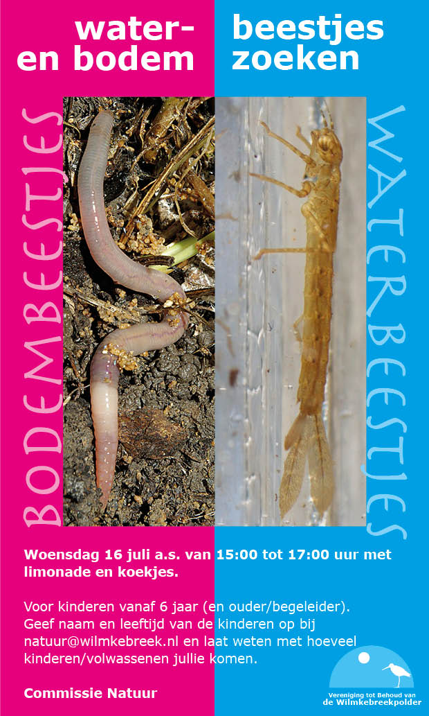 flyer water en bodembeestjes